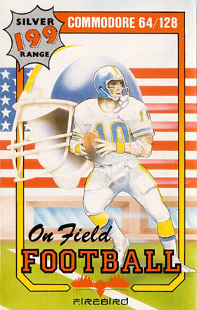 On Field Football for Commodore 64 by Firebird on Tape