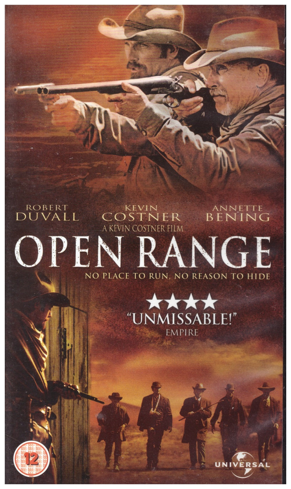 Open Range VHS from Universal (8226187)