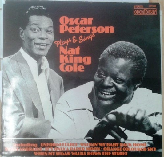 Oscar Peterson Plays & Sings Nat King Cole from Contour (6870 603)