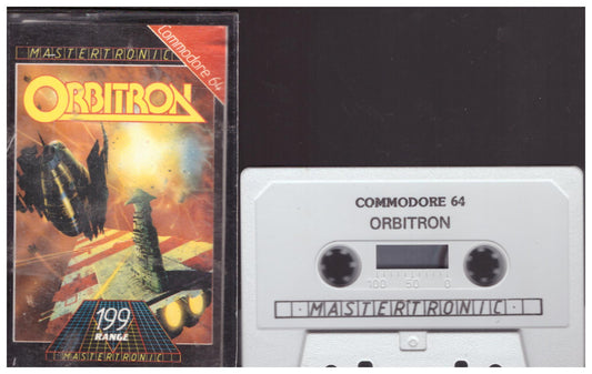 Orbitron for Commodore 64 from Mastertronic (IC 0014)