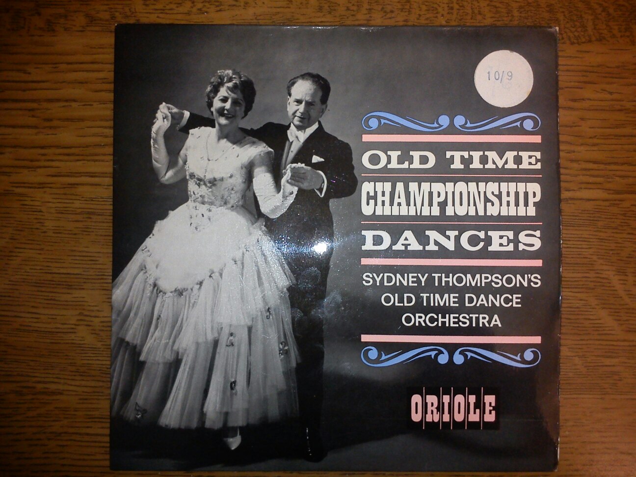 7" 45RPM Old Time Championship Dances EP by Sydney Thompson's Old Time Dance Orchestra from Oriole