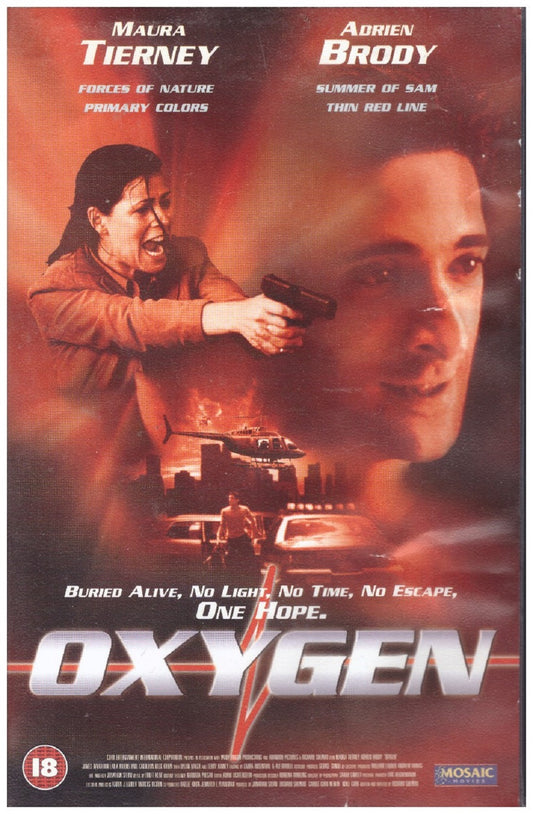 Oxygen VHS from Mosaic Movies (MMR  20124)