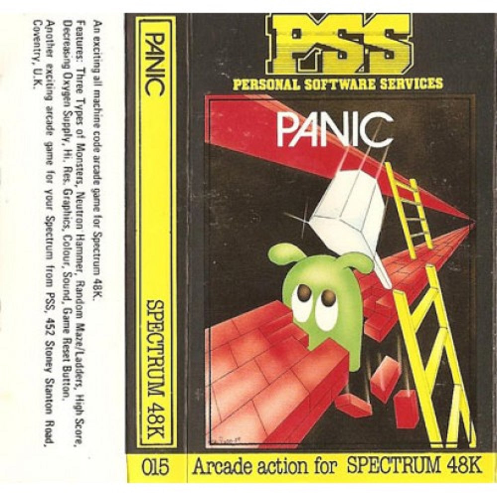 Panic for ZX Spectrum from PSS