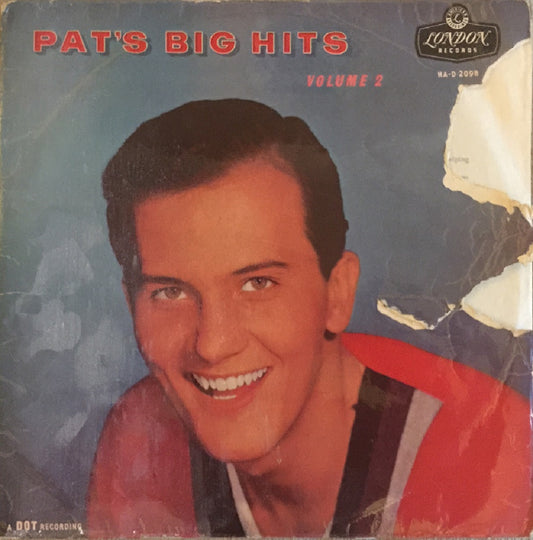 Pat's Big Hits Volume 2 by Pat Boone from London Records