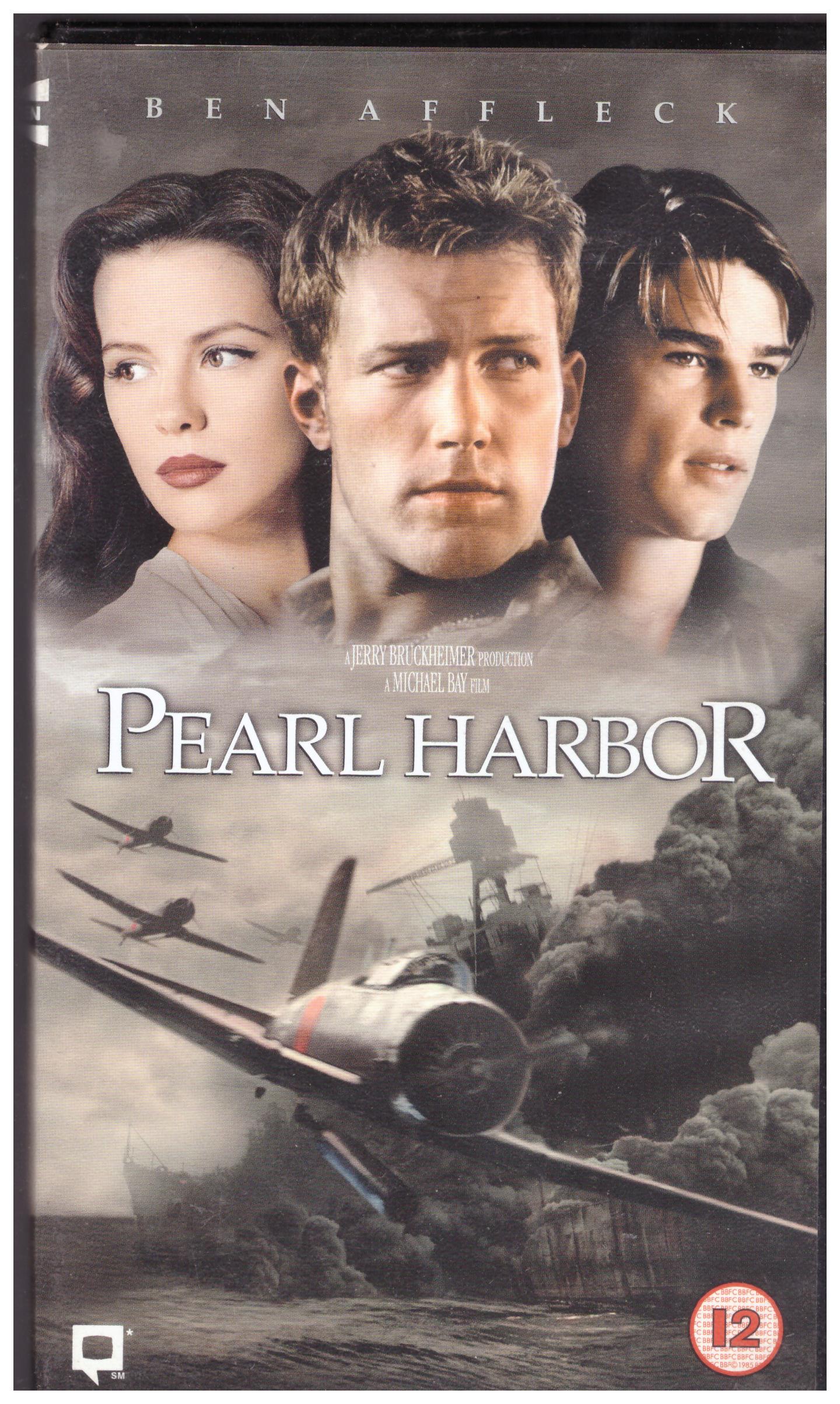 Pearl Harbor VHS from Touchstone Home Video (D611298)