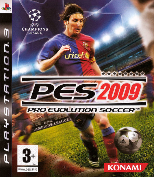 Pro Evolution Soccer 2009 (PES 2009) PAL for Sony Playstation 3/PS3 from Konami (BLES 00338)