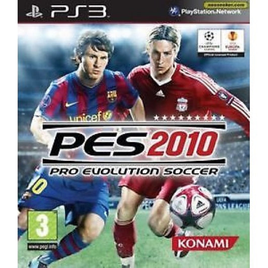 Pro Evolution Soccer 2010 for Sony PlayStation 3 from Konami (BLES 00688)