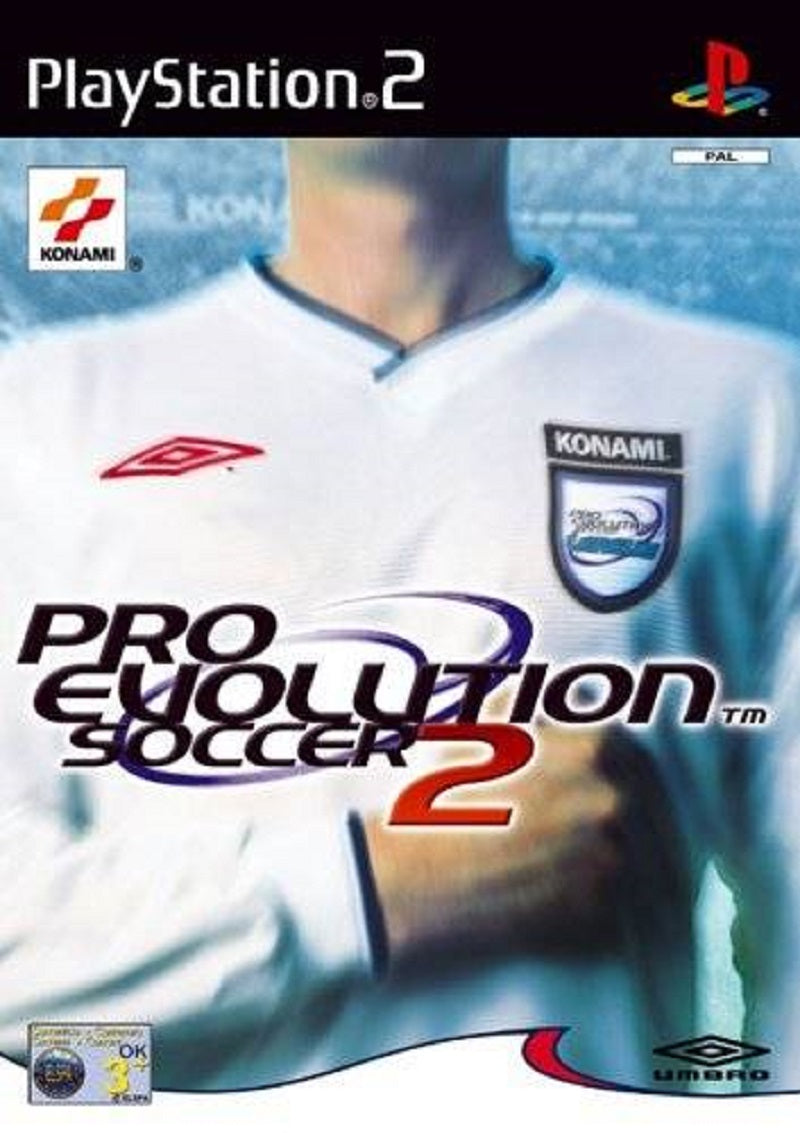 Pro Evolution Soccer 2 PAL for Sony Playstation 2 from Konami (SLES 51114)