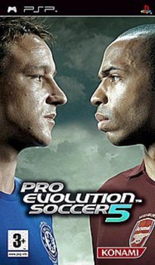 Pro Evolution Soccer 5 for Sony Playstation Portable/PSP from Konami (ULES 00160)