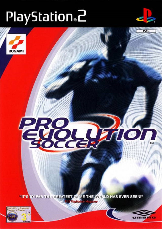 Pro Evolution Soccer PAL for Sony Playstation 2/PS2 from Konami (SLES 50412)