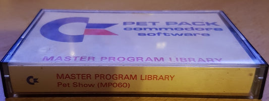 Pet Show for Commodore PET from Commodore Software (MP060)