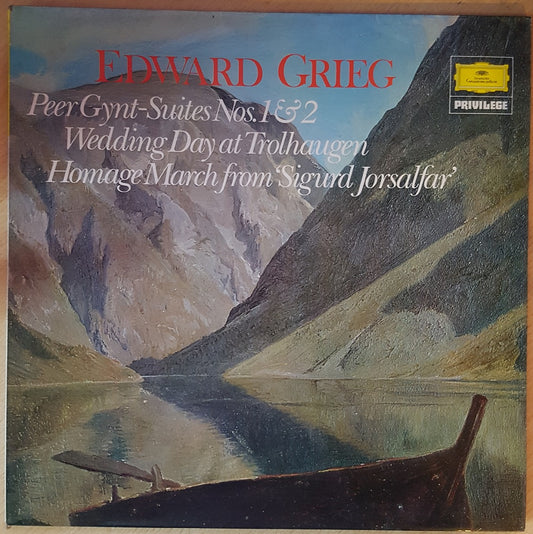 Edward Grieg: Peer Gynt-Suites Nos. 1 & 2 by Bamberg Symphony Orchestra/North German Symphony Orchestra from Deutsche Grammophon Privilege (135 043)