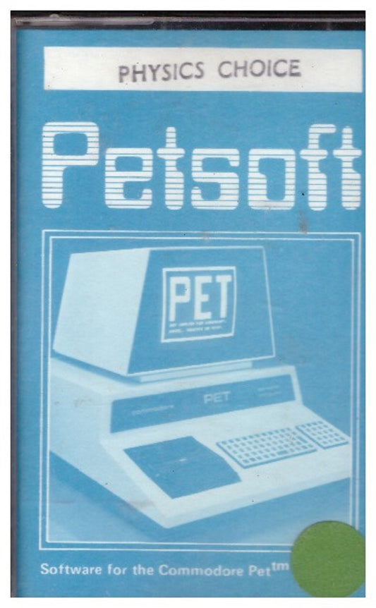 Physics Choice for Commodore PET from Petsoft