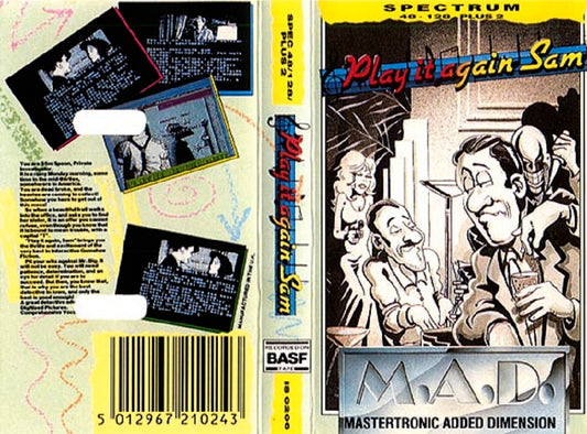 Play It Again Sam for ZX Spectrum from M.A.D./Mastertronic