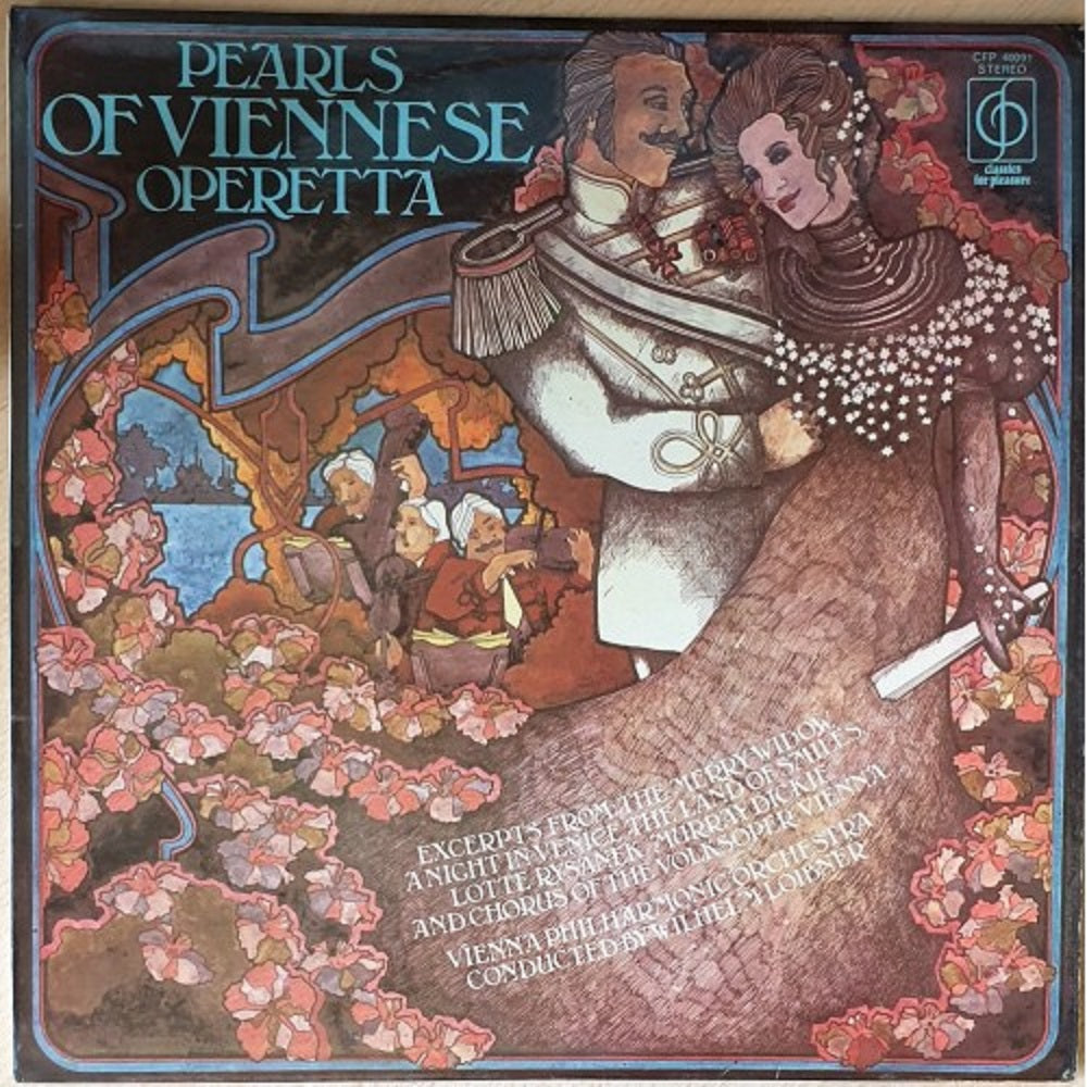 Pearls of Viennese Operetta Vinyl Album by Classics for Pleasure CFP 40091 – classic operetta collection