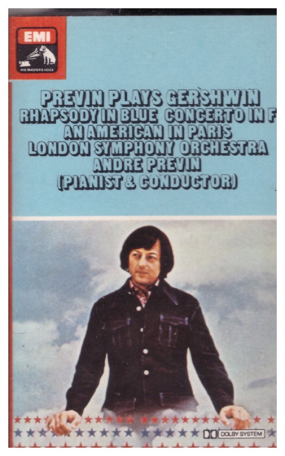 Andre Previn Plays Gershwin from EMI on Cassette (TC-ASD 2754)