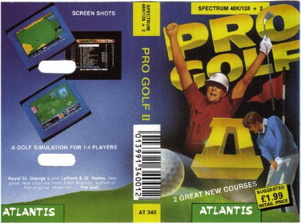 Pro Golf II for ZX Spectrum from Atlantis (AT 340)