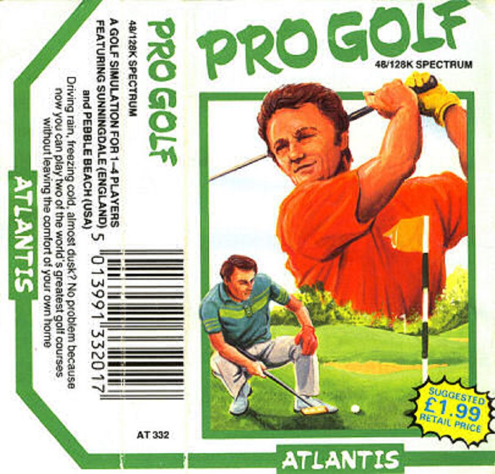 Pro Golf for ZX Spectrum from Atlantis (AT 332)