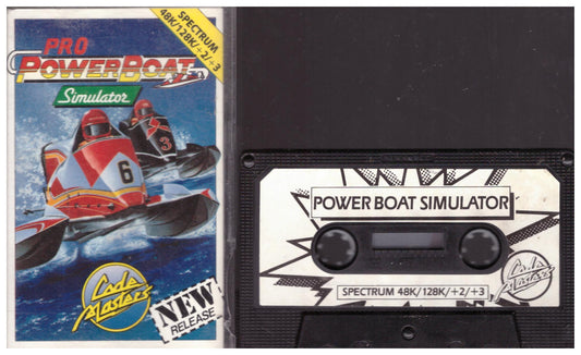 Pro Powerboat Simulator for ZX Spectrum from Codemasters (2180)