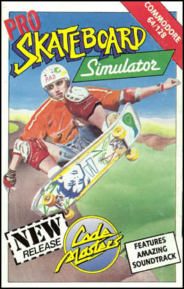 Pro Skateboard Simulator for Commodore 64 by CodeMasters on Tape