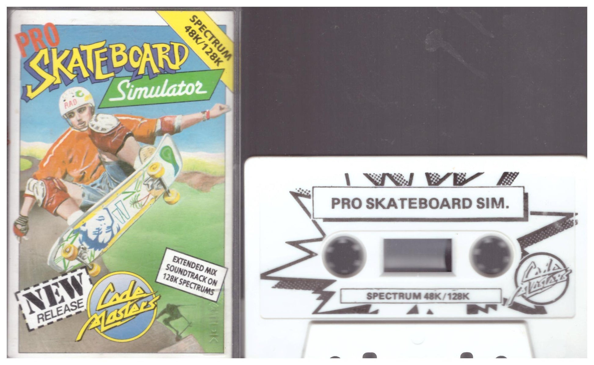 Pro Skateboard Simulator for ZX Spectrum from Codemasters (2099)