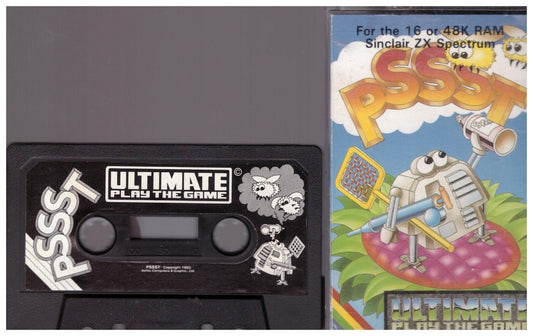 Pssst for ZX Spectrum from Ultimate Play The Game