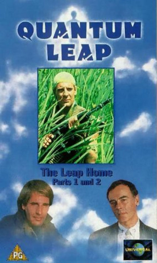 Quantum Leap: The Leap Home Parts 1 And 2 from Universal on VHS (VHR 1686)