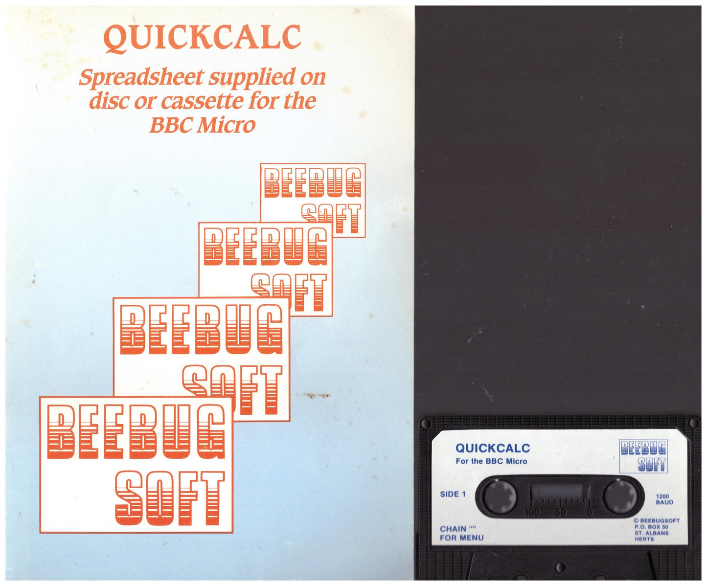 Quickcalc for BBC Micro Model B from Beebugsoft