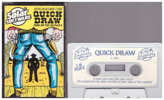 Quick Draw for Commodore 16/Plus 4 from Solar Software