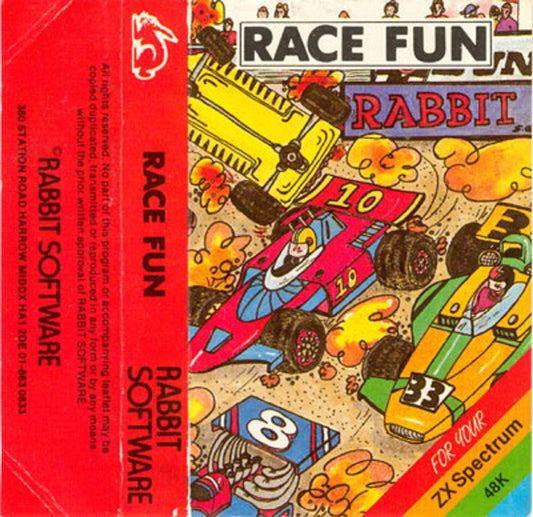 Race Fun for ZX Spectrum from Rabbit Software