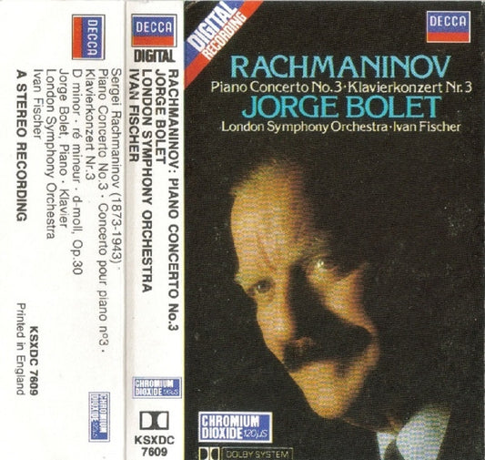 Rachmaninov: Piano Concerto No. 3 by Jorge Bolet & The London Symphony Orchestra from Decca