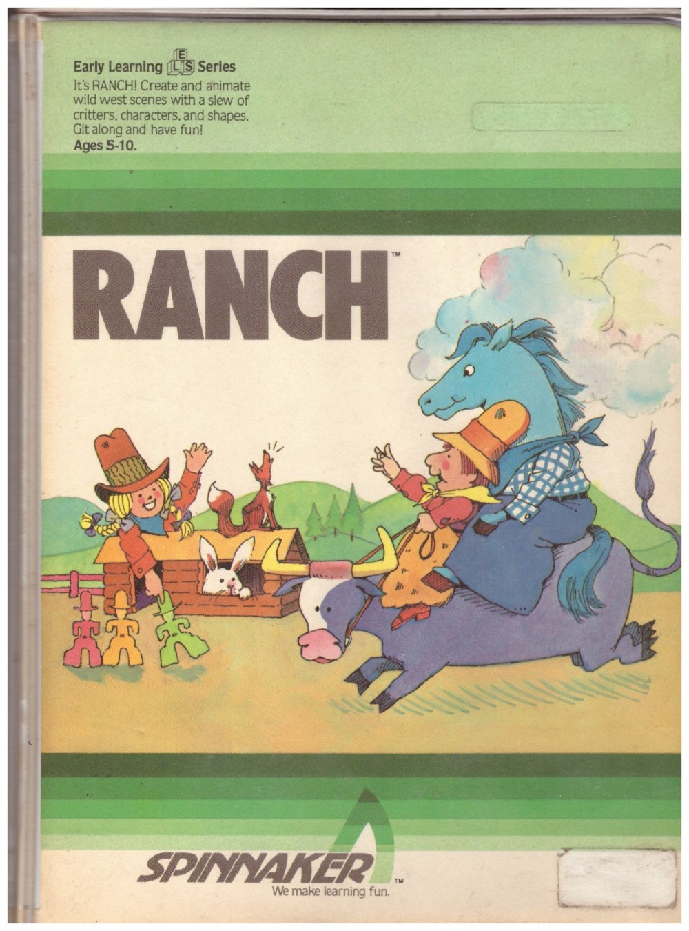 Ranch for ZX Spectrum from Spinnaker Software Corporation