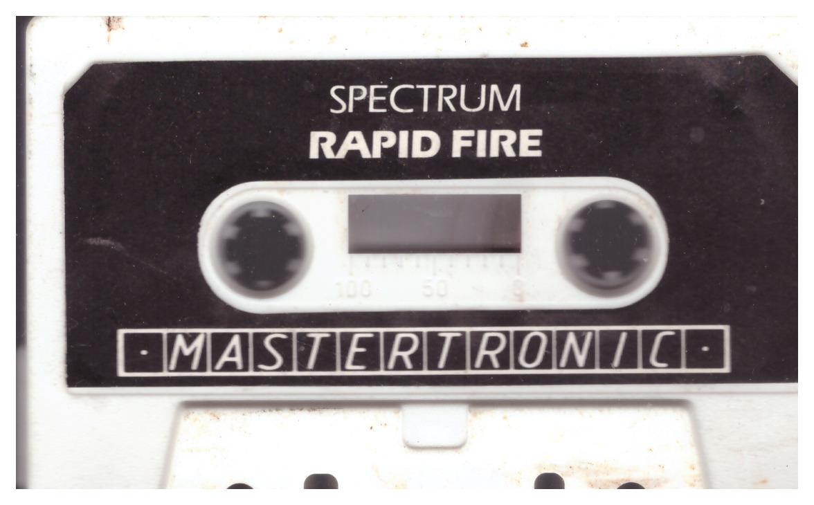 Rapid Fire Tape Only for ZX Spectrum from Mastertronic