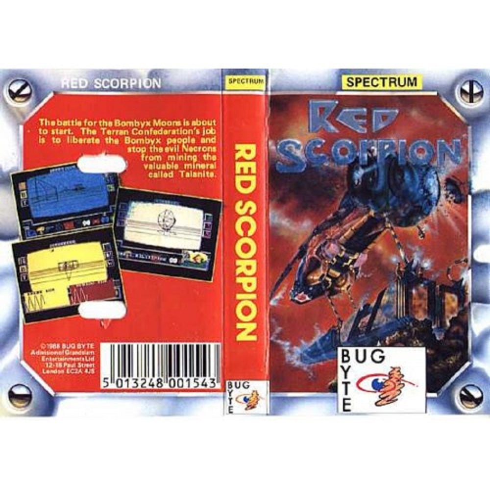 Red Scorpion for ZX Spectrum from Bug Byte