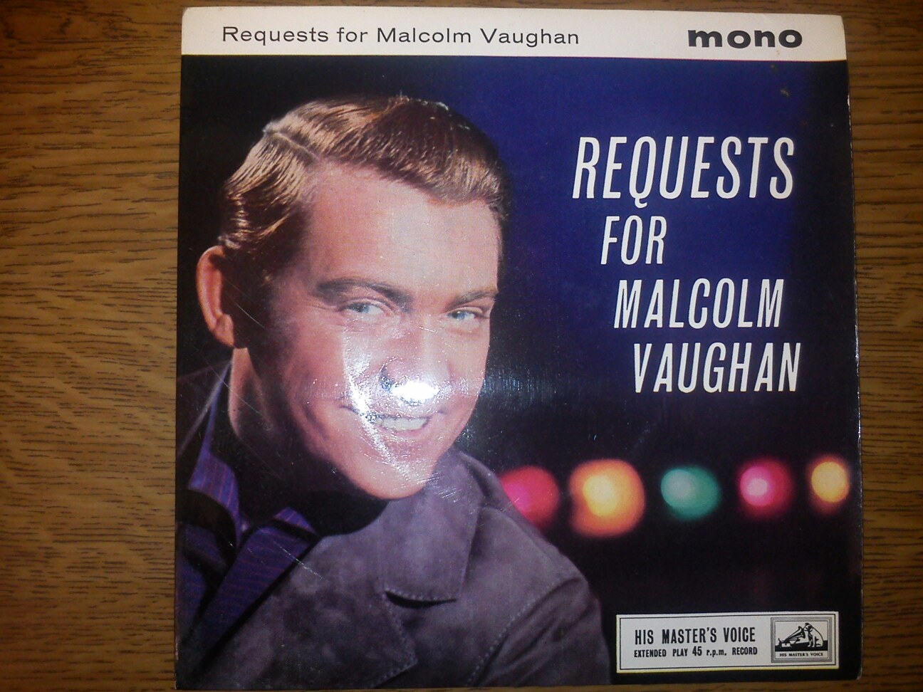 7" 45RPM Requests For Malcolm Vaughan EP from His Masters Voice