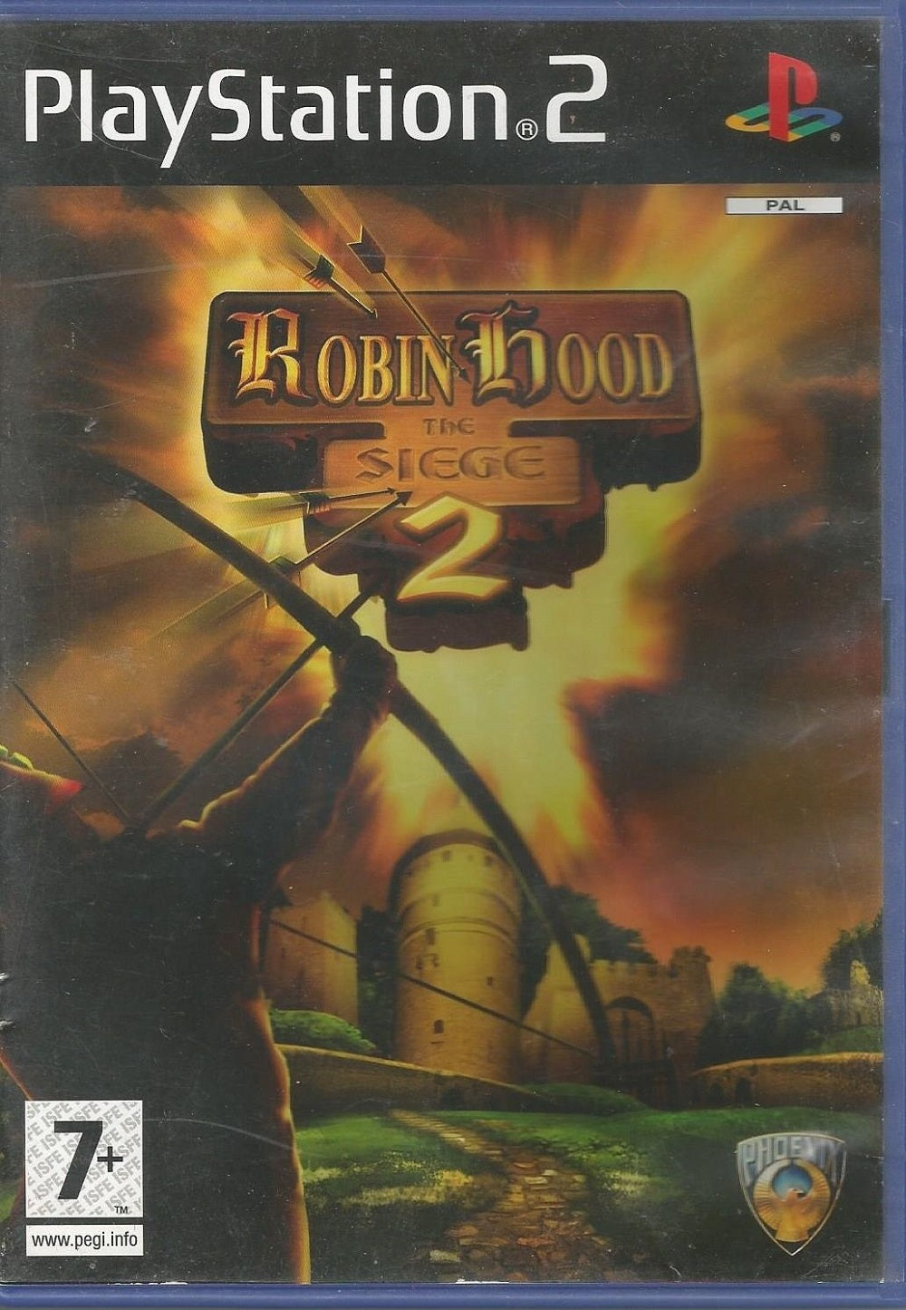 Robin Hood: The Siege 2 for Sony Playstation 2/PS2 from Phoenix Games (SLES 54122)