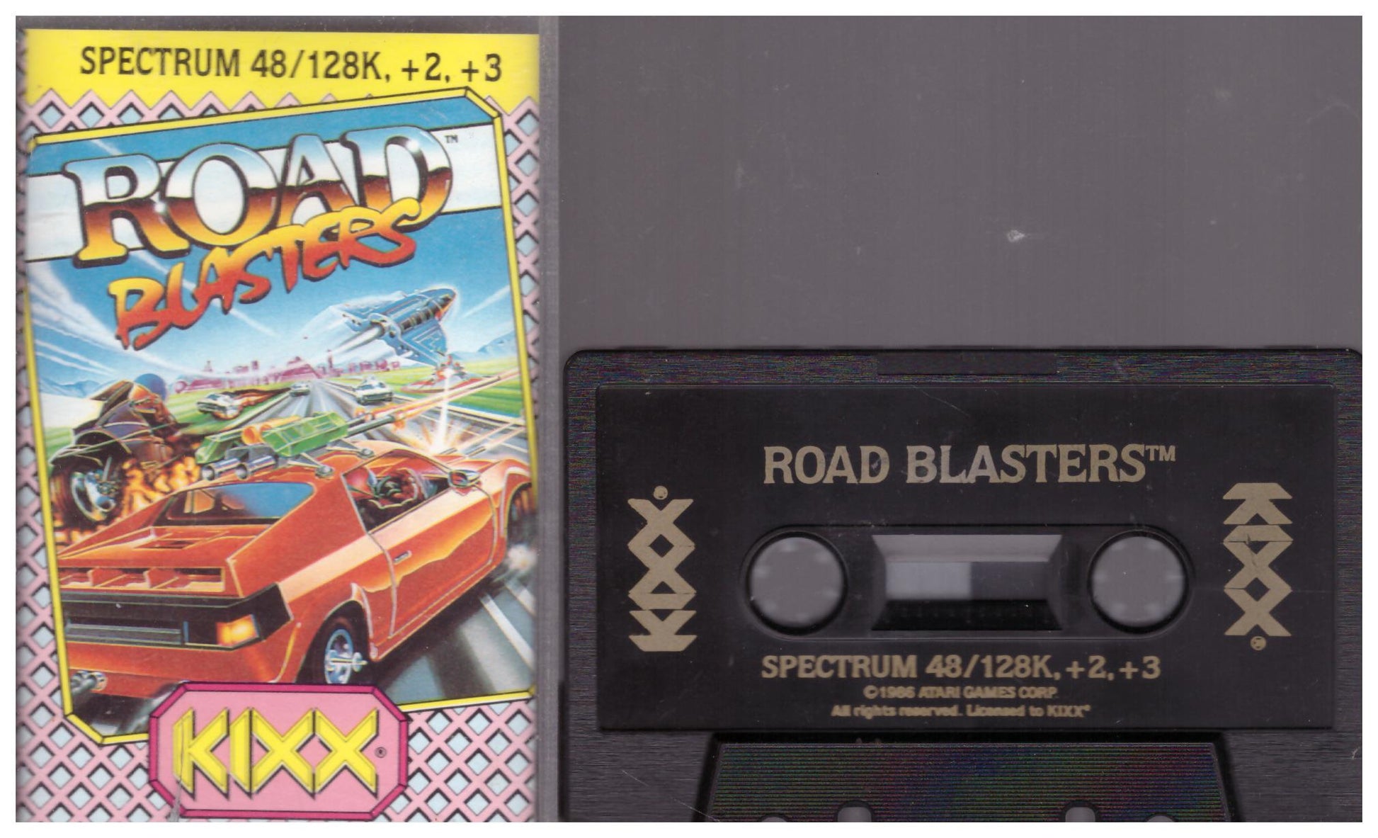 Road Blasters for ZX Spectrum from Kixx