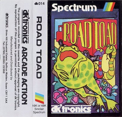 Road Toad for Spectrum by Dk'Tronics on Tape