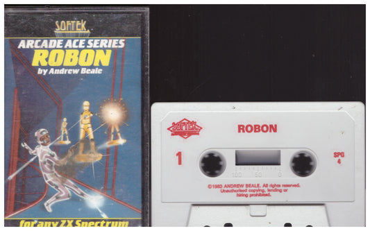 Robon for ZX Spectrum from Softek (SOF/SPG 004)