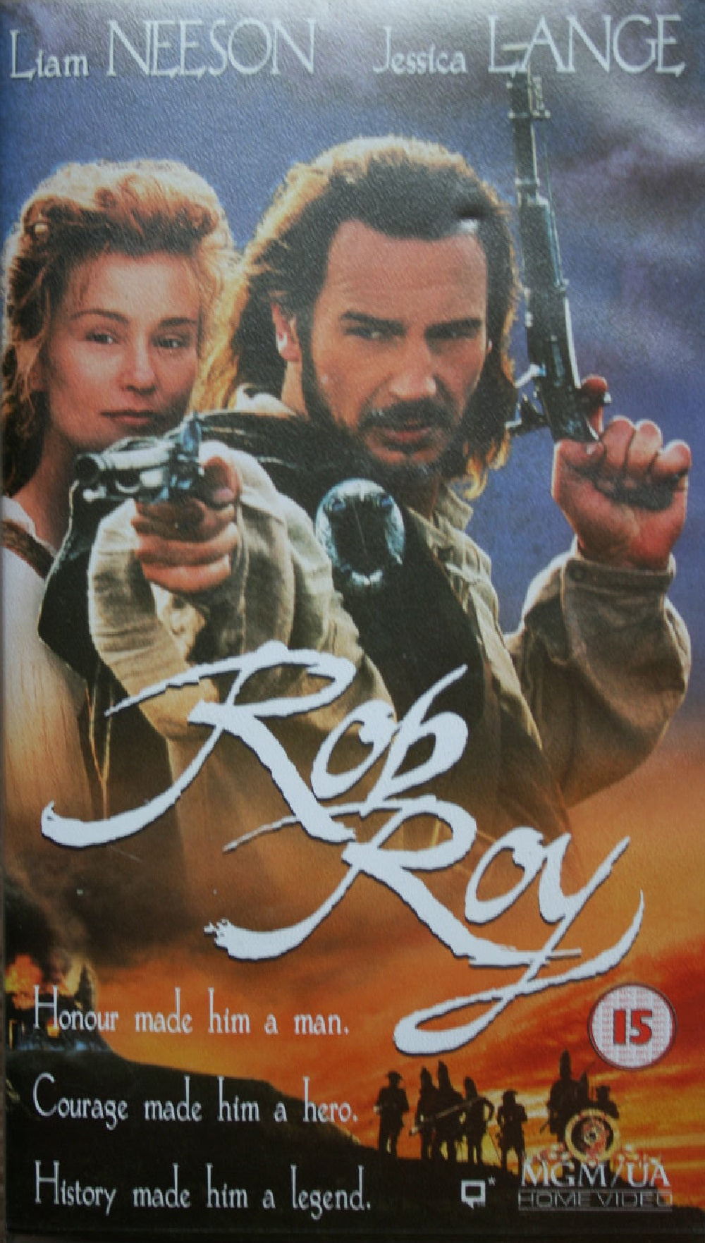 Rob Roy VHS from MGM/UA Home Video (S055228)