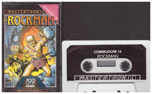 Rockman for Commodore 16/Plus 4 from Mastertronic (2C 0068)