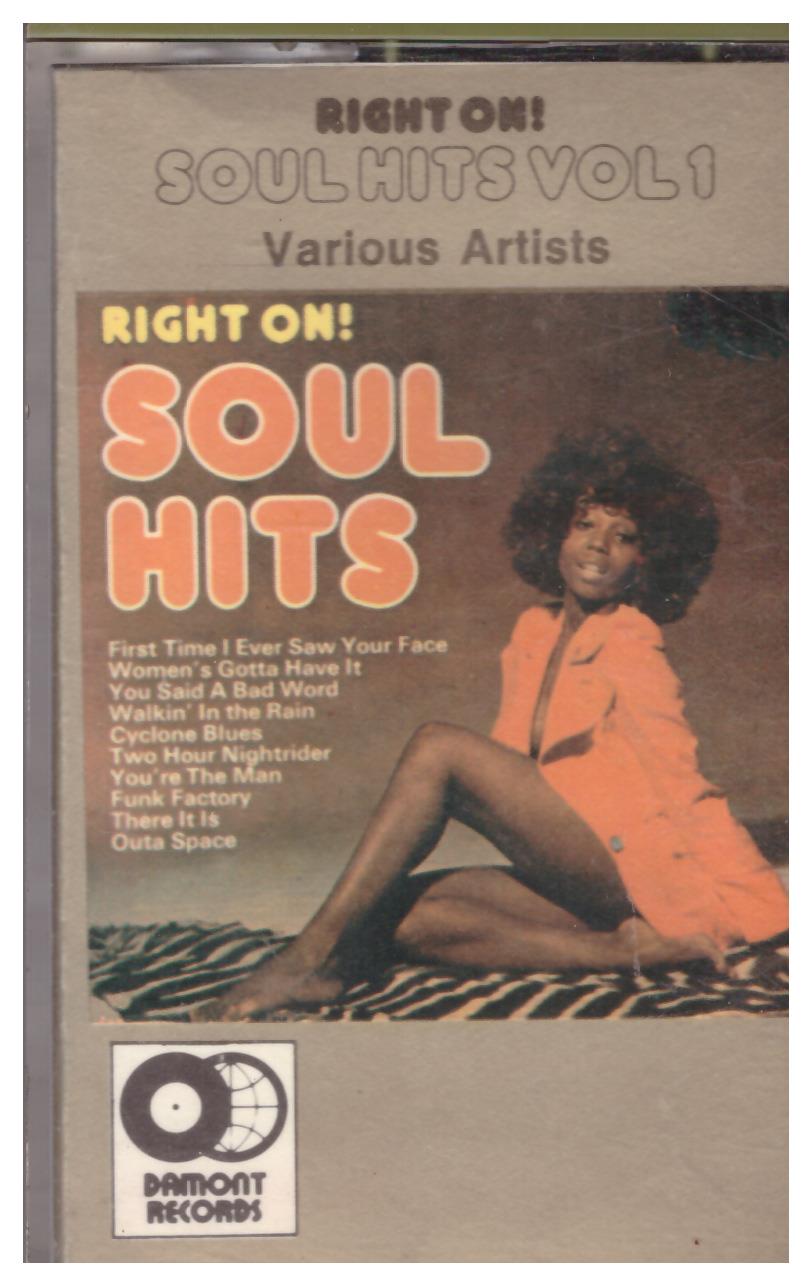 Right On! Soul Hits by Damont Records (ZCDAM 360)