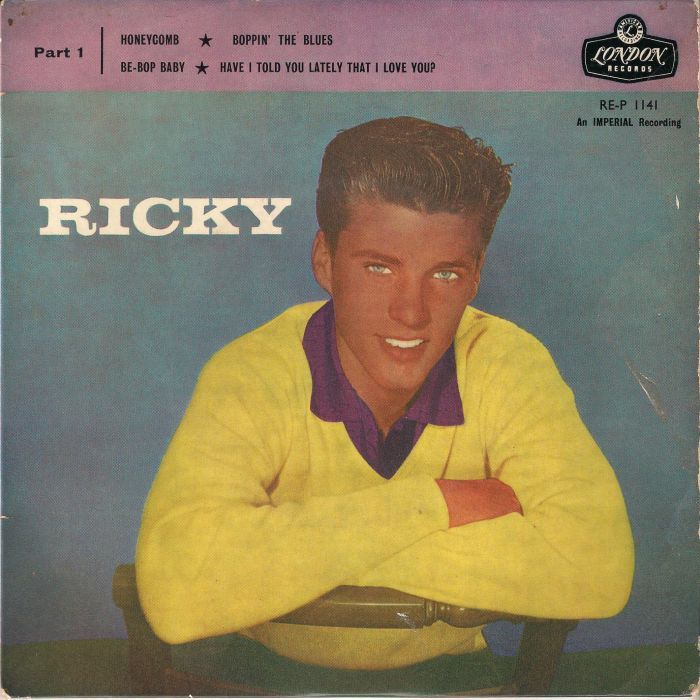 7" 45RPM Ricky Part 1 EP by Ricky Nelson from London