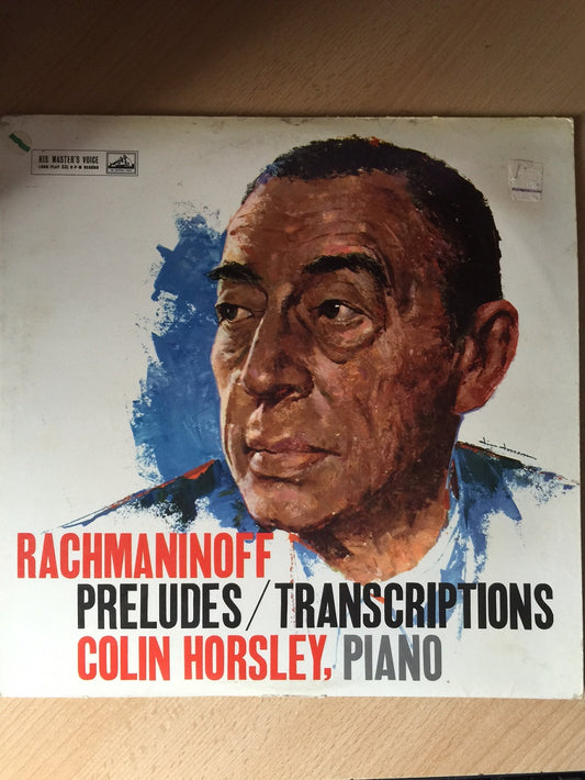 Rachmaninoff - Preludes/Tanscriptions by Colin Horsley from His Masters Voice (CLP 1268)