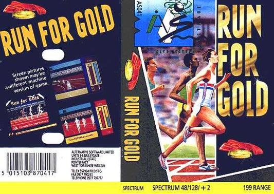 Run For Gold for ZX Spectrum from Alternative Software