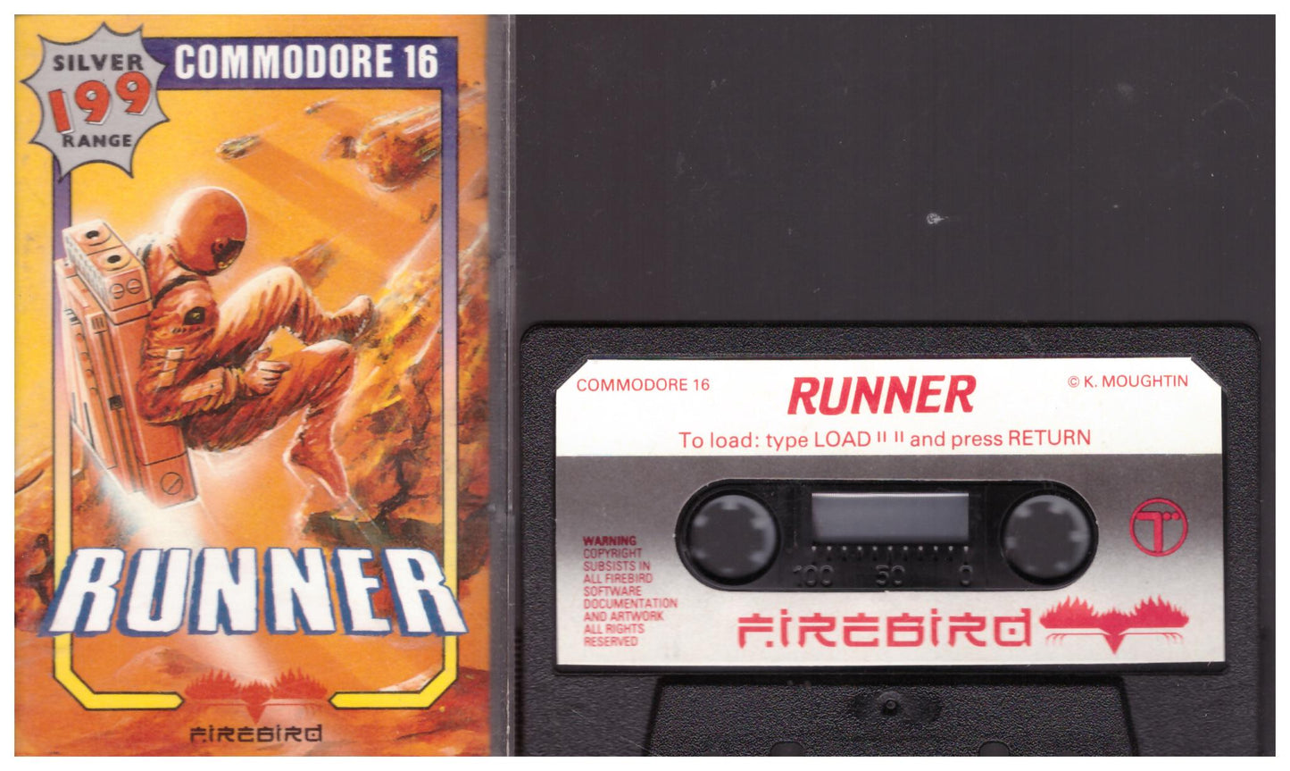 Runner for Commodore 16/Plus 4 from Firebird