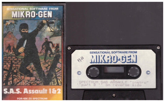 S.A.S. Assault for ZX Spectrum from Mikro-Gen