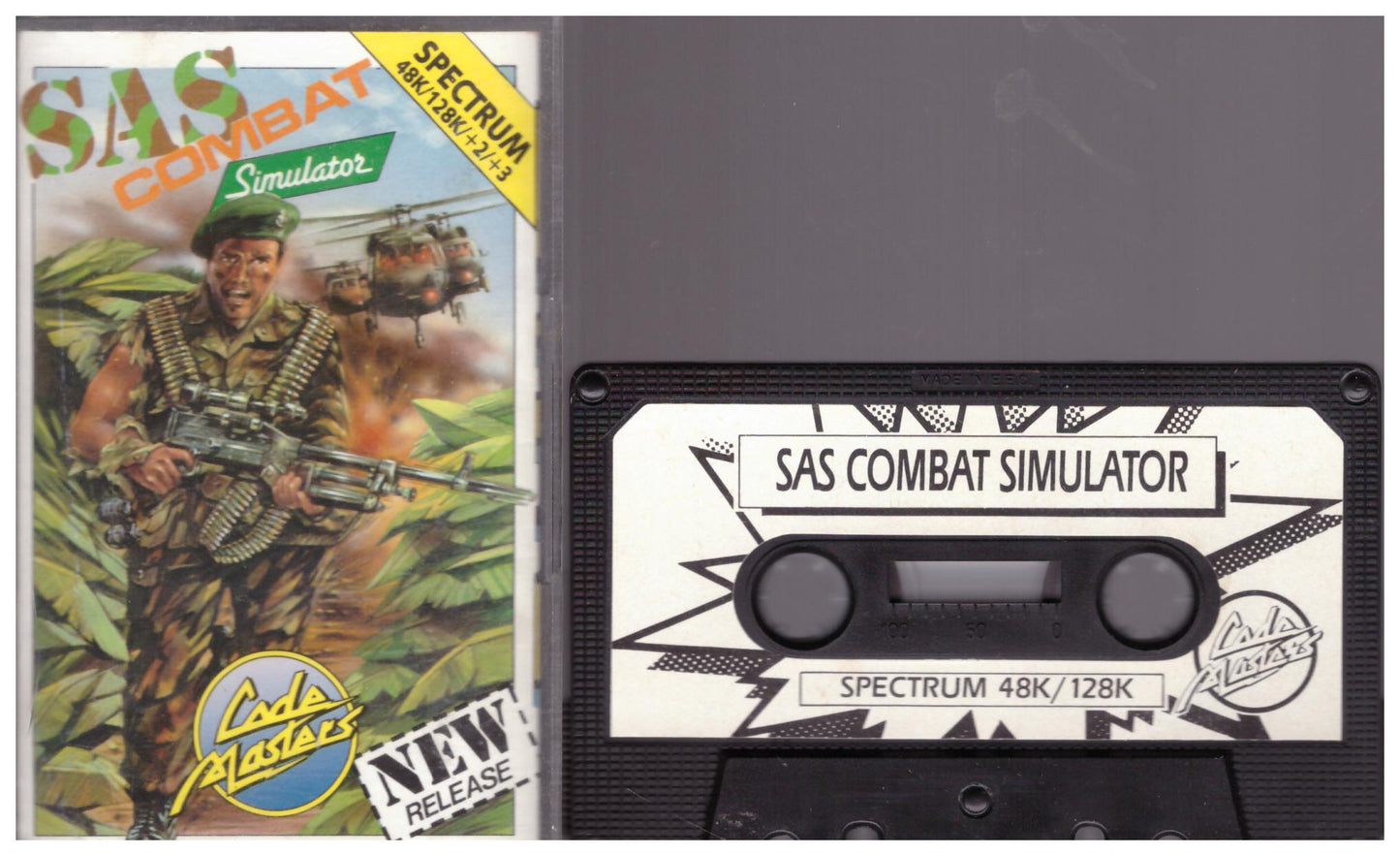 SAS Combat Simulator for ZX Spectrum from Codemasters (2137)