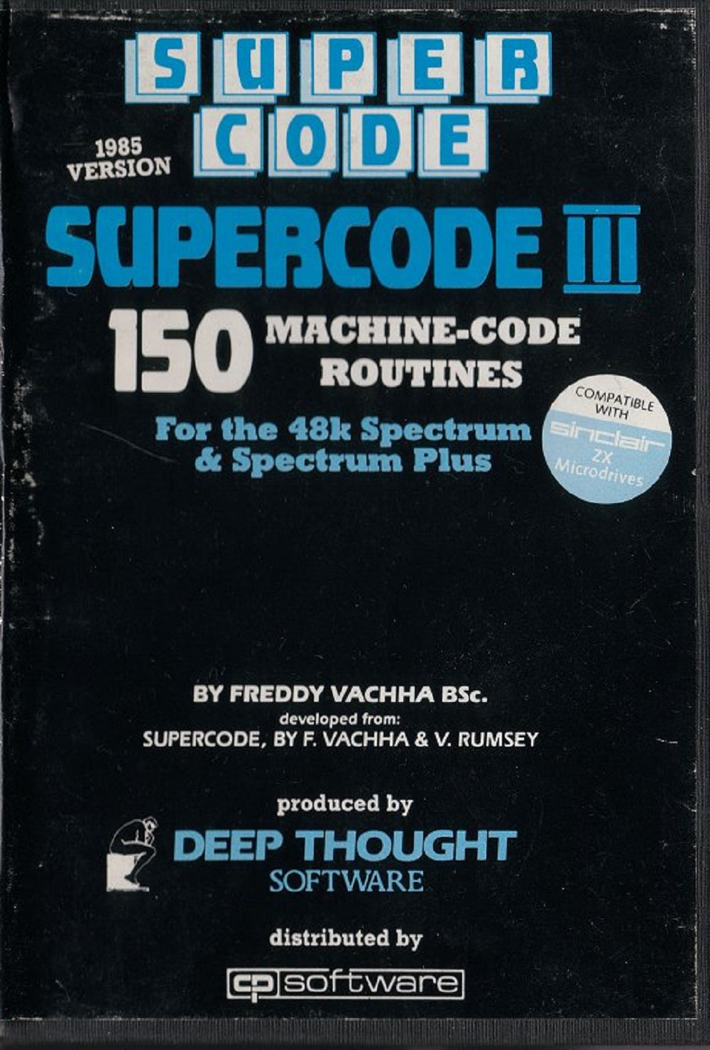 Supercode III for ZX Spectrum from Deep Thought Software