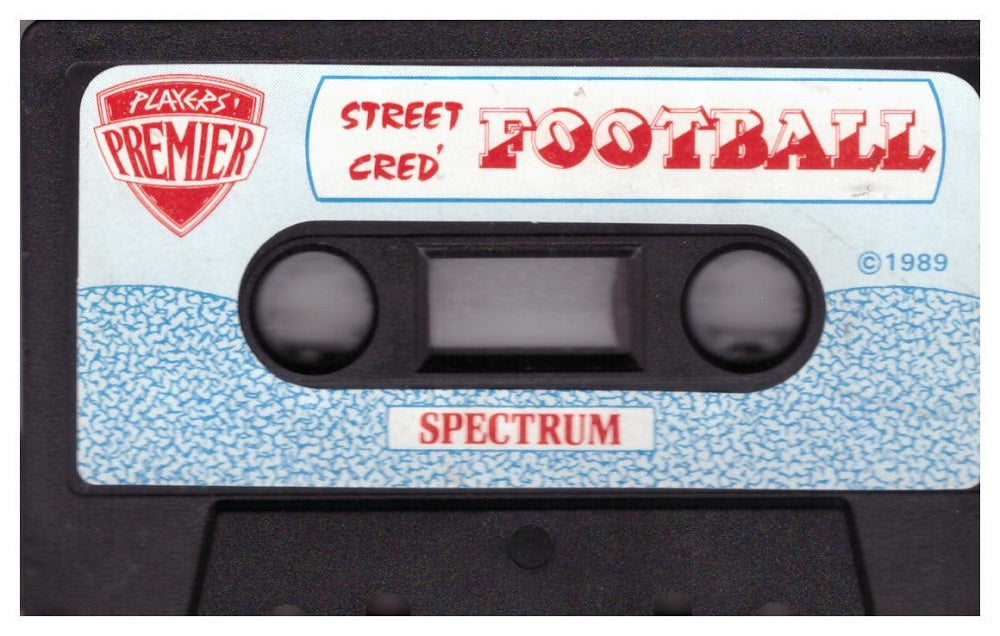 Street Cred Football Tape Only for ZX Spectrum from Players Premier